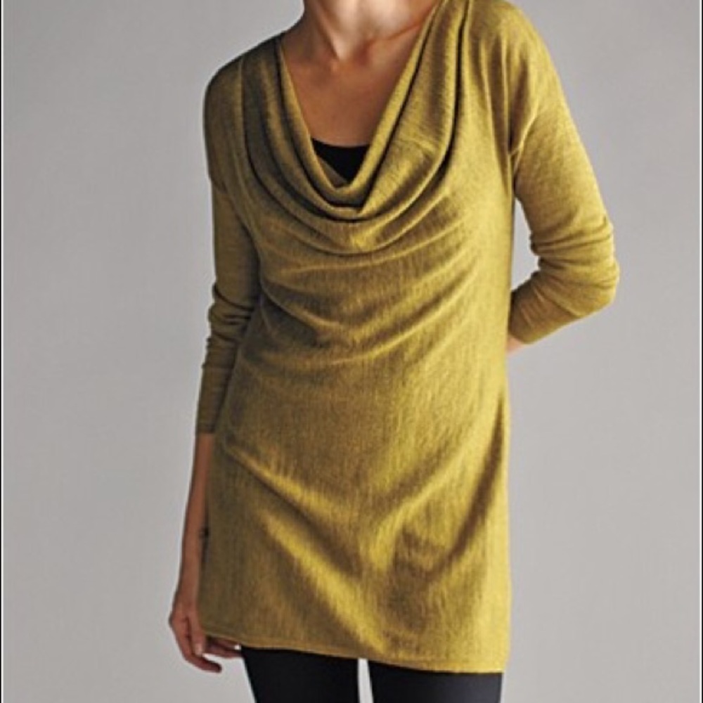 Eileen Fisher Mustard Yellow Sweater